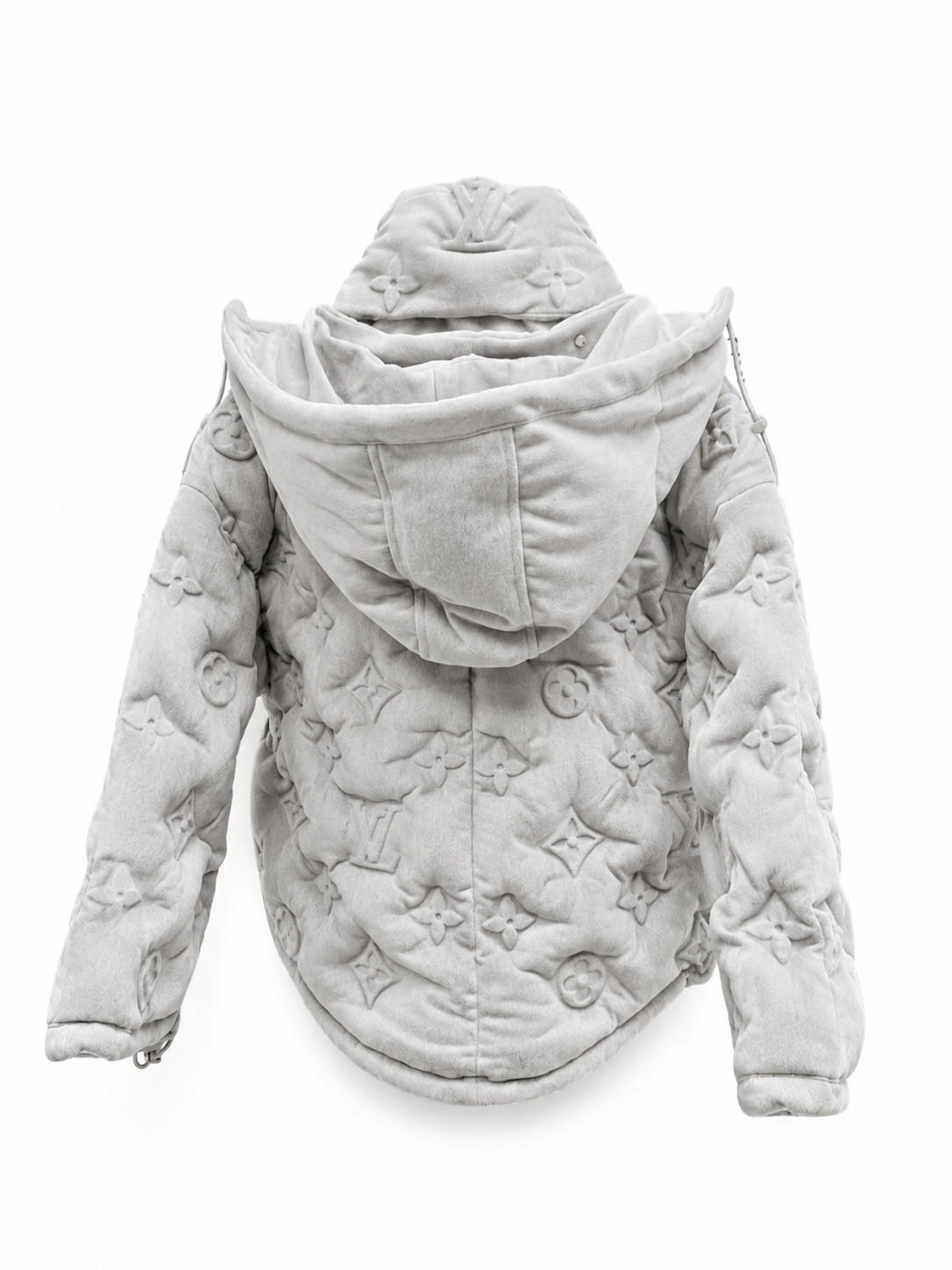 Ikonische Pufferjacke Grau